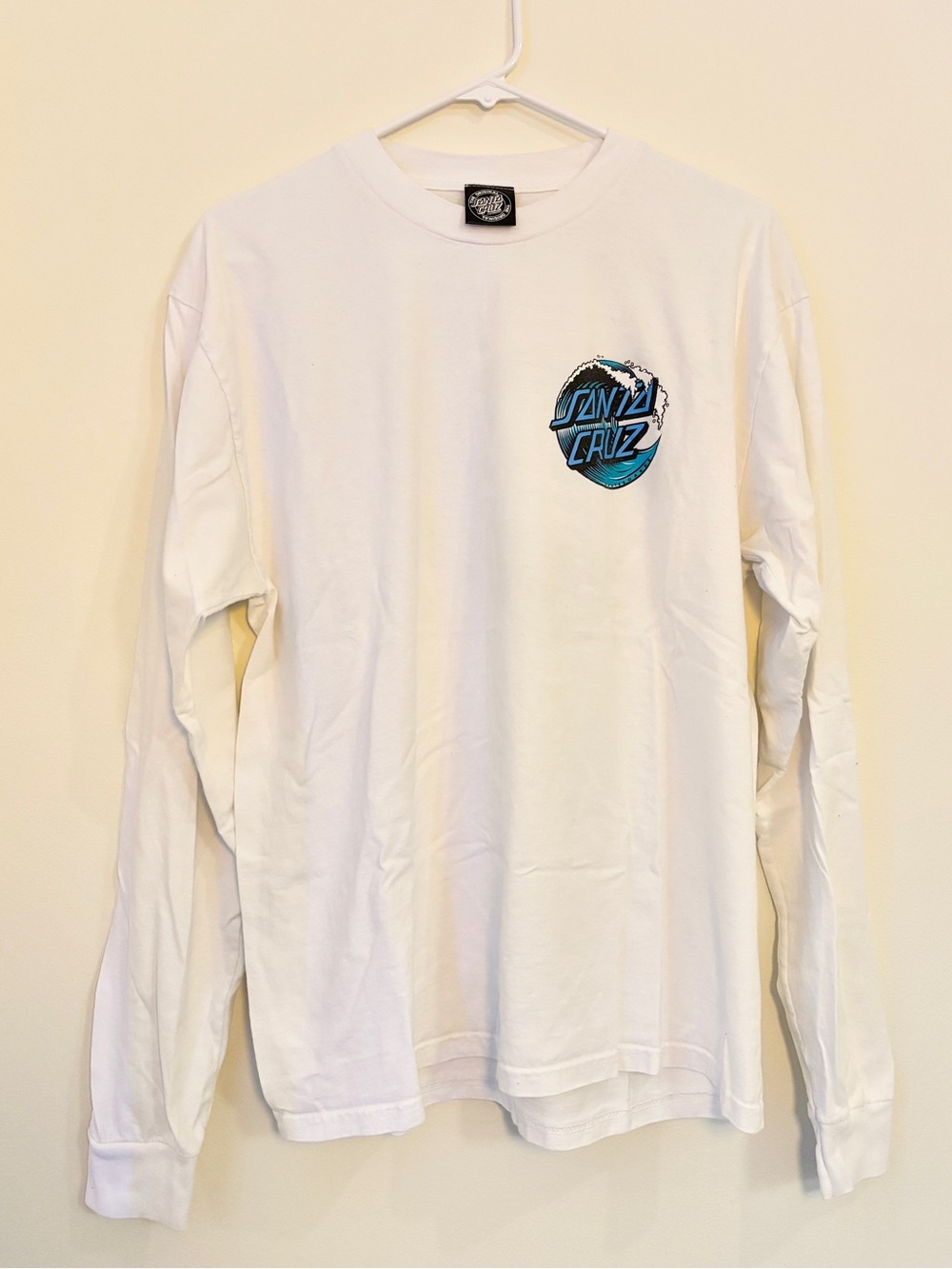Wave Dot Mens Santa Cruz Longsleeve T-Shirt